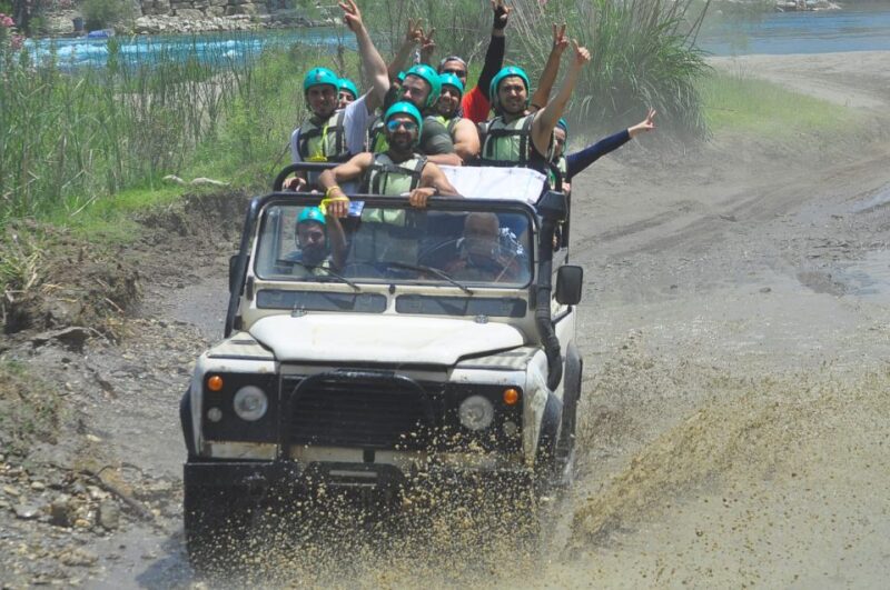City of Side: Rafting, Zipline, Jeep, Buggy and Quad Combo - Booking, Flexibility, and Cancellation