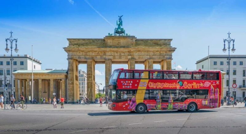 City Sightseeing Berlin: HOHO Bus - All Lines & Icebar - Explore Berlin on a Flexible Open-Top Double-Decker Bus Tour