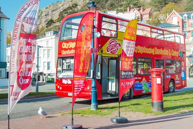 City Sightseeing Llandudno Hop-On Hop-Off Bus Tour - Stops Along the Route: From Town to Beach