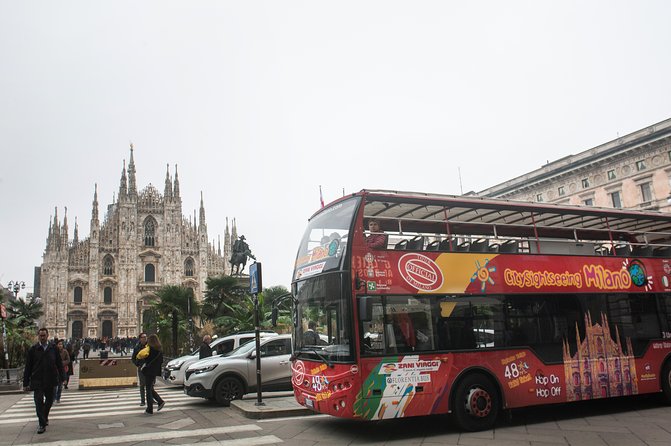 City Sightseeing Milan Hop-On Hop-Off Bus Tour - Exploring Milan’s Historic Core on the Red Line