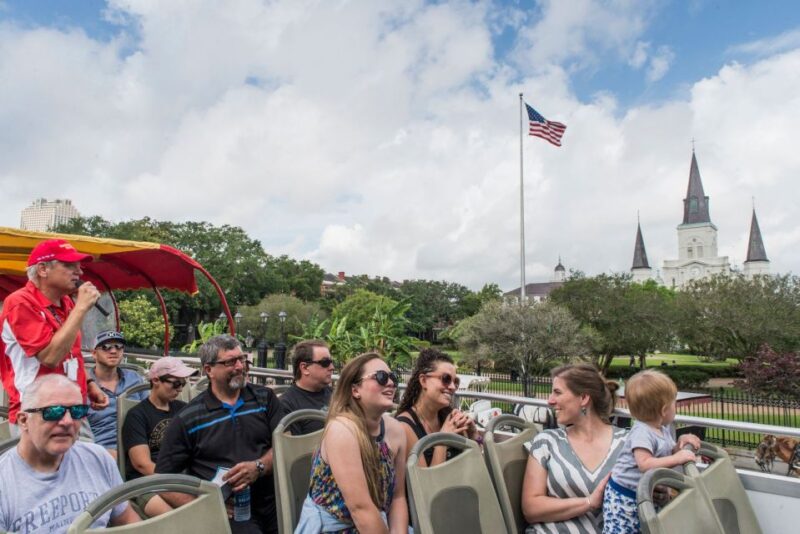 City Sightseeing New Orleans HOHO Bus Tour & Bookable Extras - Key Points