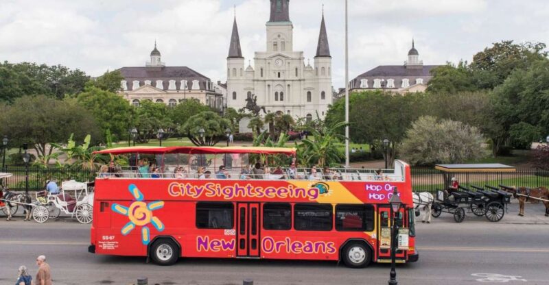 City Sightseeing New Orleans HOHO Bus Tour & Bookable Extras - Practical Details: Meeting Points, Timing, and Accessibility