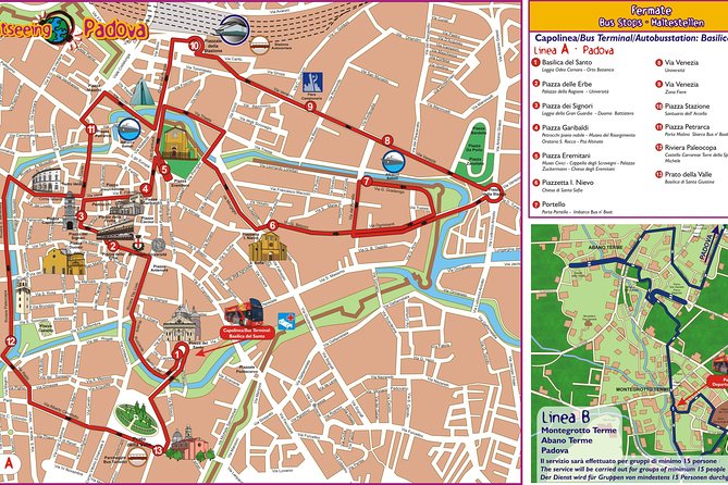 City Sightseeing Padua Hop-On Hop-Off Bus Tour - Limitations and Tips Based on User Feedback