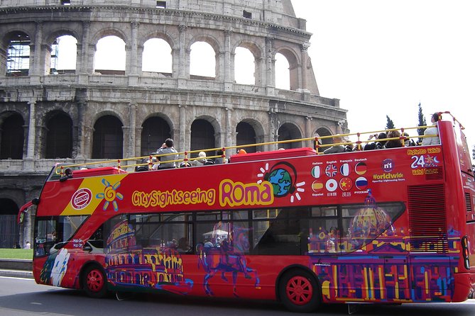 City Sightseeing Rome Hop-On Hop-Off Bus Tour - Audio Guides and Multilingual Support