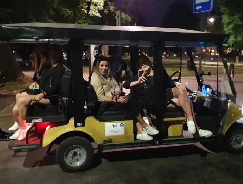 City Tour Cracow golf car plus Cruise on the Vistula River. - Visiting Podgórze and the Ghetto Remnants