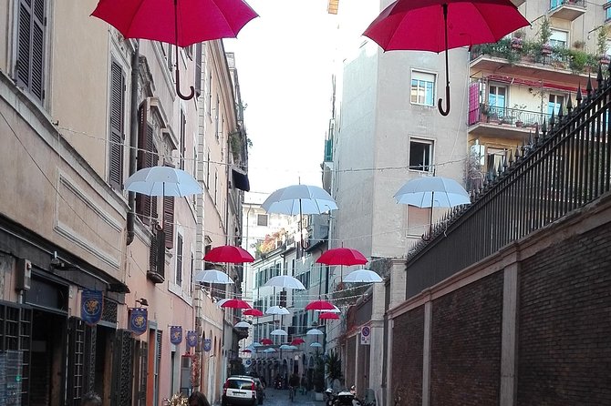 City walk through Spanish steps, Trevi fountain, Pantheon, Navona, Angel Castle - Crossing the Tiber: Riverside Life and Bridges