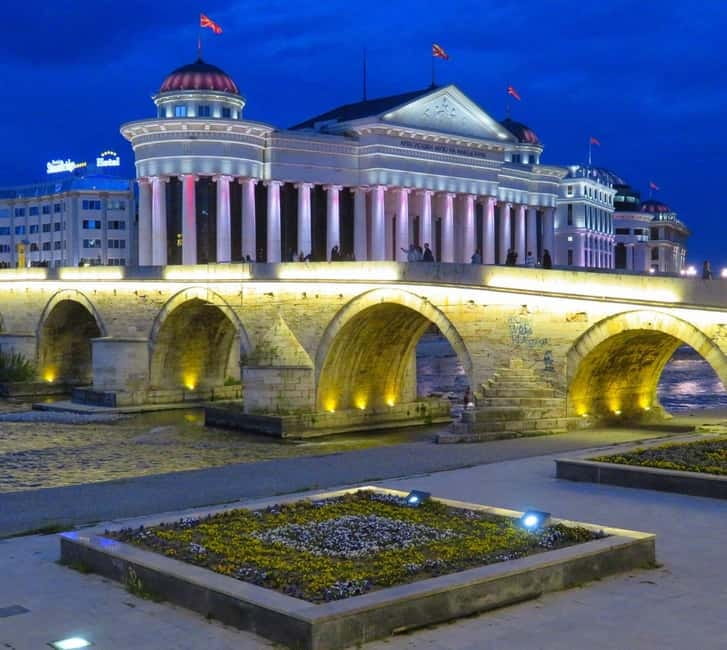 CITY WALKING TOUR - PROJECT SKOPJE 2014 - Key Points