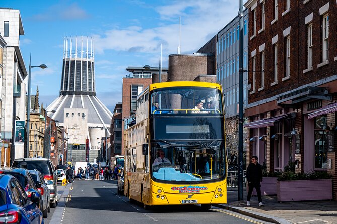 Ciy Explorer: Hop On Hop Off Liverpool Sightseeing Bus Tour - Visiting Liverpool Cathedral and the Metropolitan Cathedral