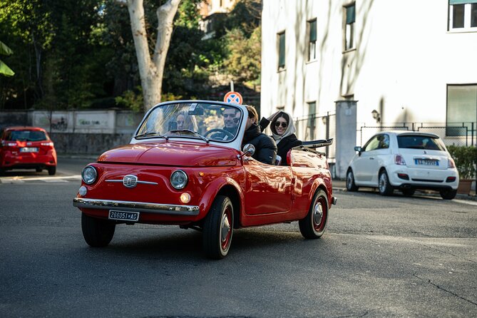 Classic Elegance: Vintage Fiat 500 Cabriolet Rome Tour - Experience Rome in a Vintage Fiat 500 Cabriolet for $155.75