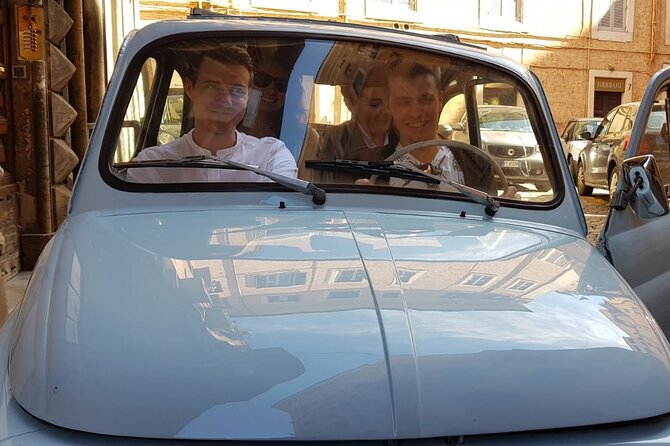 Classic Fiat 500 Rental in Rome - Who Will Most Enjoy This Classic Car Adventure