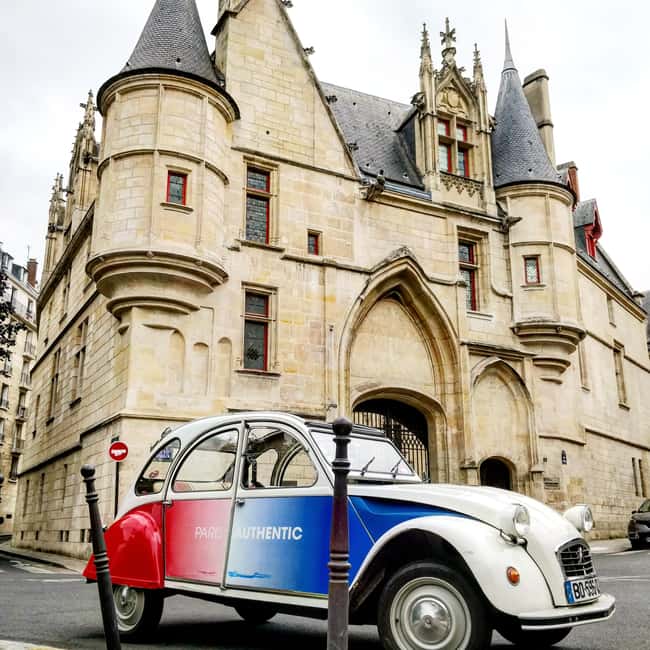 Classic, Romantic Paris: 3-Hour Vintage 2CV Tour - Lunch, Champagne, and Other Optional Extras