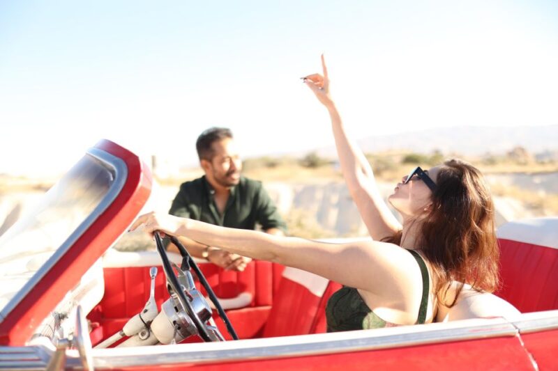 Classic (Vintage) Car & Jeep Safari & Shooting with Camels - Exciting Vintage Car and Jeep Safari with Camel Photoshoots in Cappadocia for $244