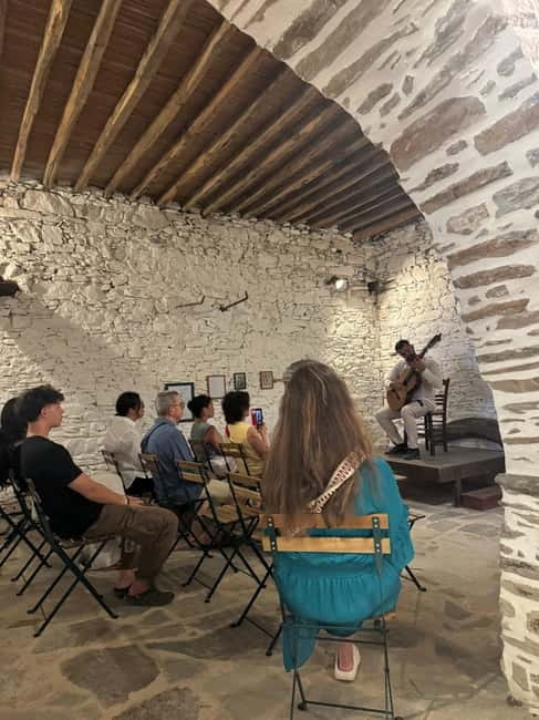 Classical guitar concert in a historic olive press - The Break: Tasting Local Flavors in a Picturesque Setting