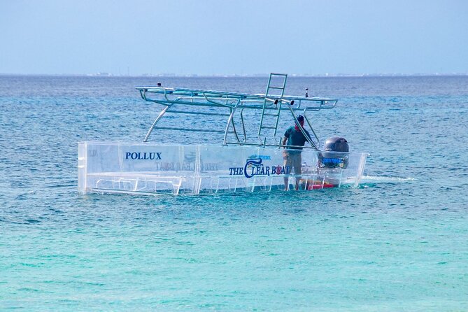 Clear Boat Adventure to Shipwrecks and Snorkel - Exploring the Reef and Shipwrecks from Inside the Transparent Boat