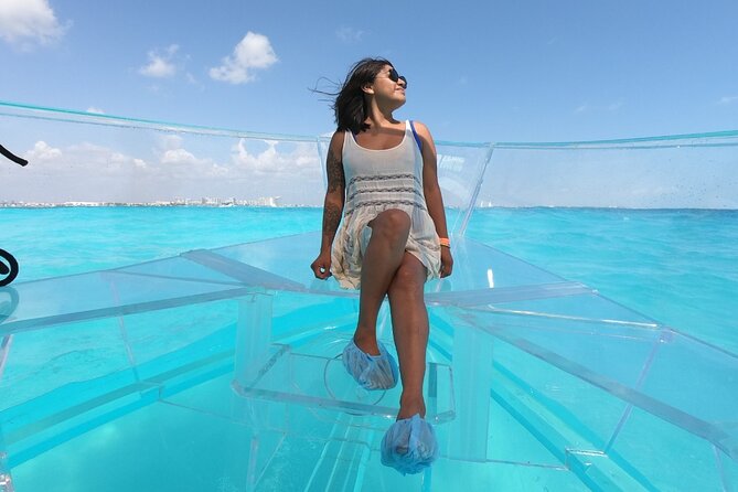Clear Boat Tour at Cancun Nichupte Lagoon - Practical Aspects: Booking, Accessibility, and Group Size