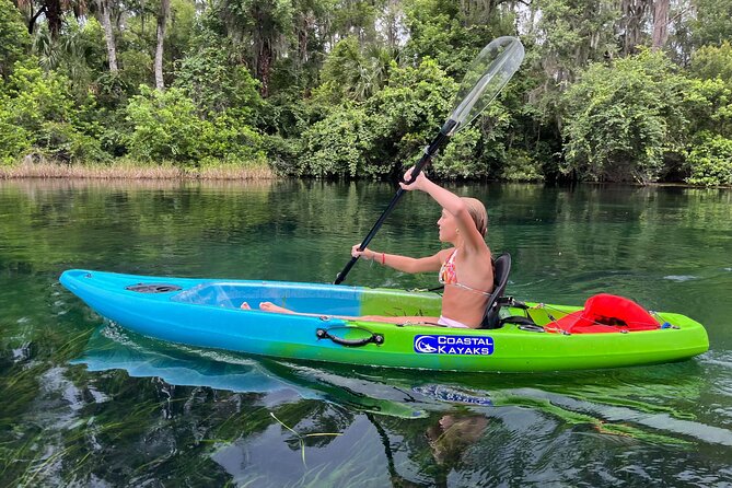 Clear Bottom Kayak Rental for Kings Bay Three Sisters Springs - Physical Requirements and Accessibility