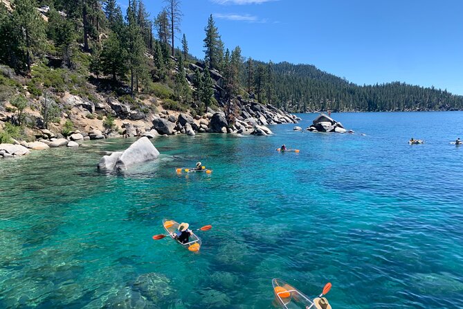 Clear Kayak Paddle Tour at Sand Harbor - Flexibility with Departure Times and Group Size