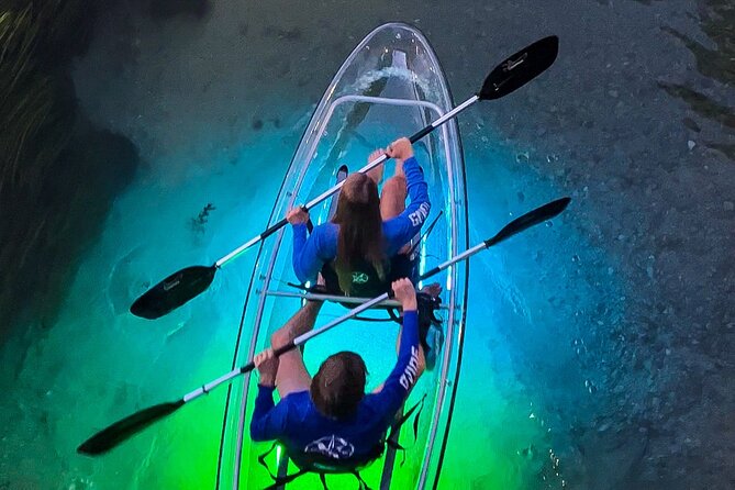 Clear Kayak Sunset Glow Tour - Exploring the San Marcos River at Sunset