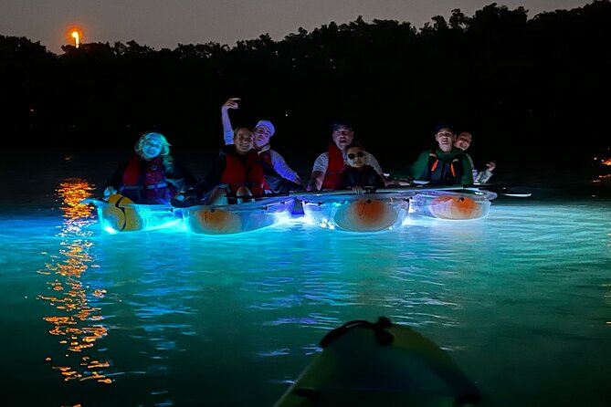 Clear Kayaking Glow Tour in Tampa Riverwalk - Practical Details: Meeting Point and Group Size