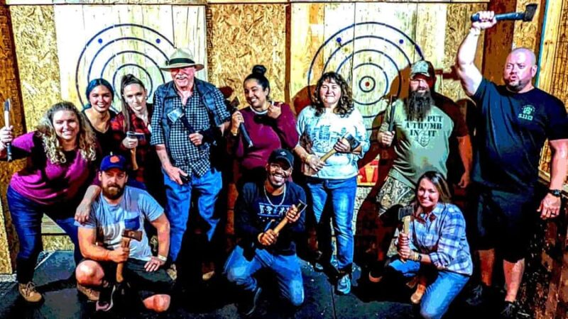 Clearwater: Axe-Throwing Experience with Games & Tournaments - Safety First: Expert Guidance from Well-Trained Instructors