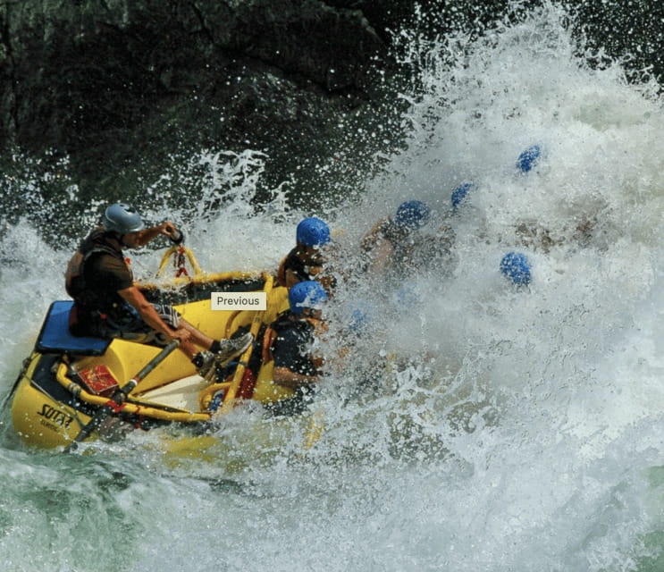 Clearwater BC Rafting with time for a waterfall Tour - Highlights of the Whitewater Rapids