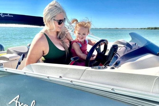 Clearwater Beach Private Pontoon Boat Tour for six - Logistics: Meeting Point and Group Size