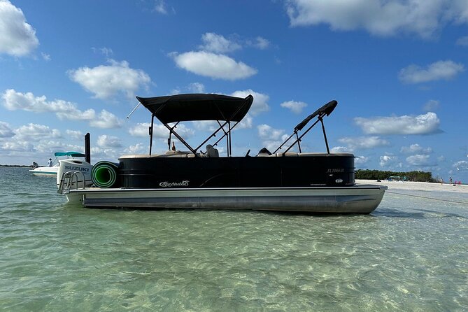 Clearwater Beach Private Pontoon Boat Tours - Explore Secluded Islands Only Accessible by Boat