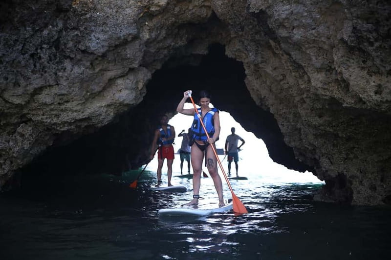 Cliffs & Caves Stand Up Paddle Adventure - Convenient Meeting Point at Praia da Coelha