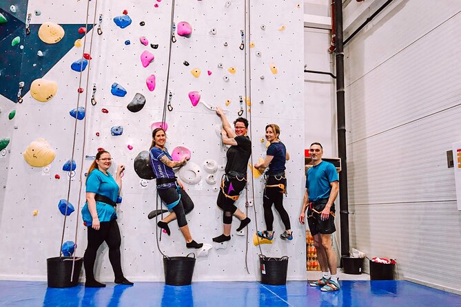 Climbing in Mørkvedhallen Klatresenter - Bodø’s Premier Climbing Venue with Friendly Staff