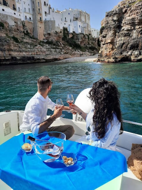 Coast and caves of Polignano:boat tours,drinks,swimming,music and fun - Limitations and Considerations
