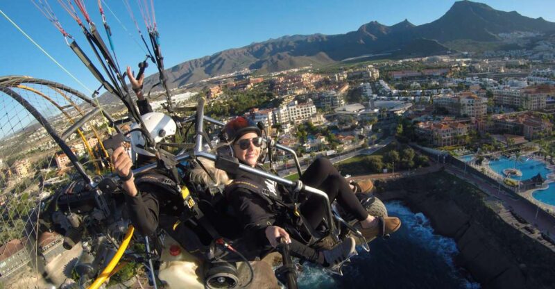 COAST: Fly over the coasts of Tenerife by Paratrike! (20min) - Starting Point and Transportation to the Takeoff Area