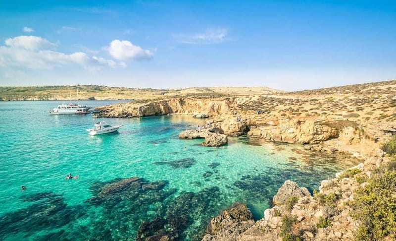 Coastal Ferry Cruise to The Blue Lagoon (Comino Island) - A Scenic Cruise Aboard a Modern Catamaran