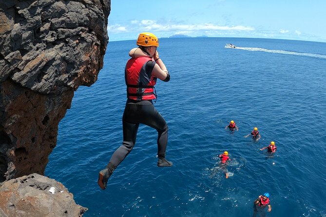 Coasteering Tour - Cliff jumping, swimming, scrambling. - Discover Madeiras Exciting Coasteering Adventure for $75.47
