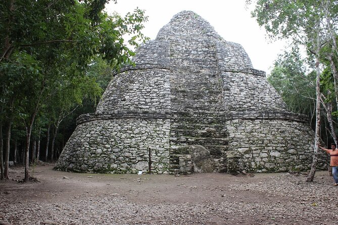 Coba and Tulum Ruins with Underground Cenote Guided Tour - Exploring the Jungle at Coba Ruins