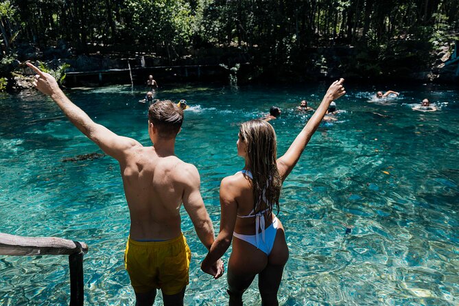 Coba Mayan Ruins and Cenote Swim Tour - Refreshing Cenote Puerta Maya