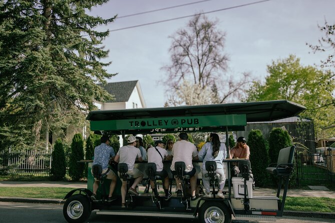 Coeur d'Alene Trolley Pub Party Bike Tour - Scenic Views: Lake Coeur dAlene, Tubbs Hill, and Downtown
