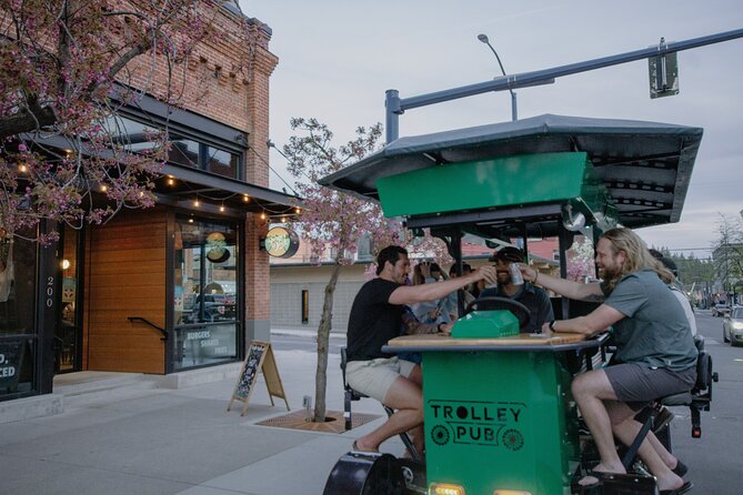 Coeur d'Alene Trolley Pub Party Bike Tour - Physical Requirements and Group Size
