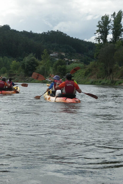 Coimbra: Kayak Descent on the Mondego River - Starting Point in Penacova and the Ending at Praia Fluvial do Casal da Misarela
