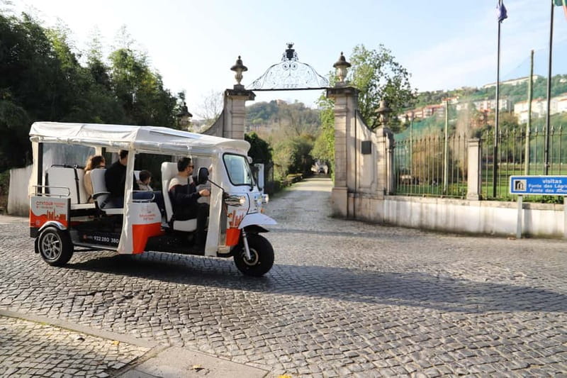 Coimbra: TukTuk Adventure. Local and multilingual host. Hotel pickup. - Discover Coimbra in a Quiet, Eco-Friendly Electric Tuk-Tuk
