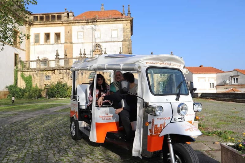 Coimbra: TukTuk Adventure. Local and multilingual host. Hotel pickup. - The Itinerary: From the Historic Center to Iconic Viewpoints
