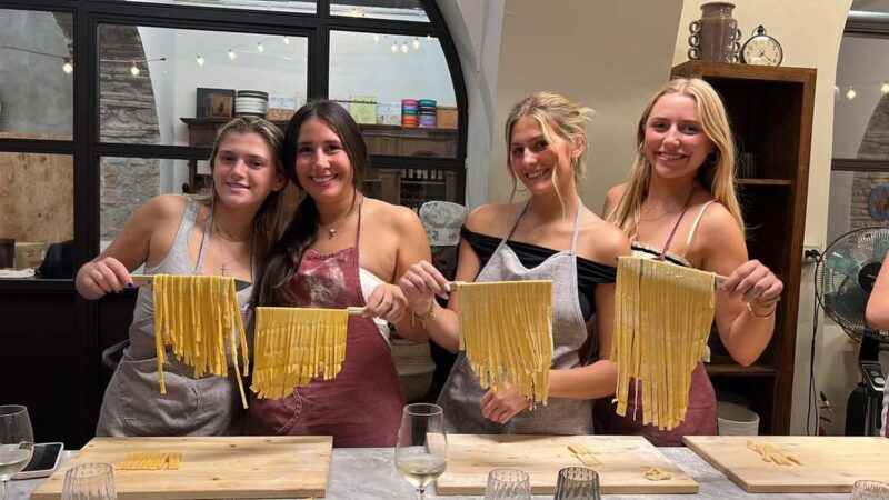 Cold Ac! Super Fun Pasta + Gelato Making by Vatican + Wine - Gelato Making Using Seasonal Ingredients