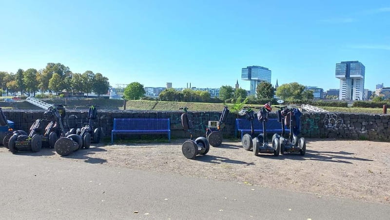 Cologne Biathlon Tour - Explore Colognes Old Town and Rheinauhafen on a Unique Segway Biathlon Tour