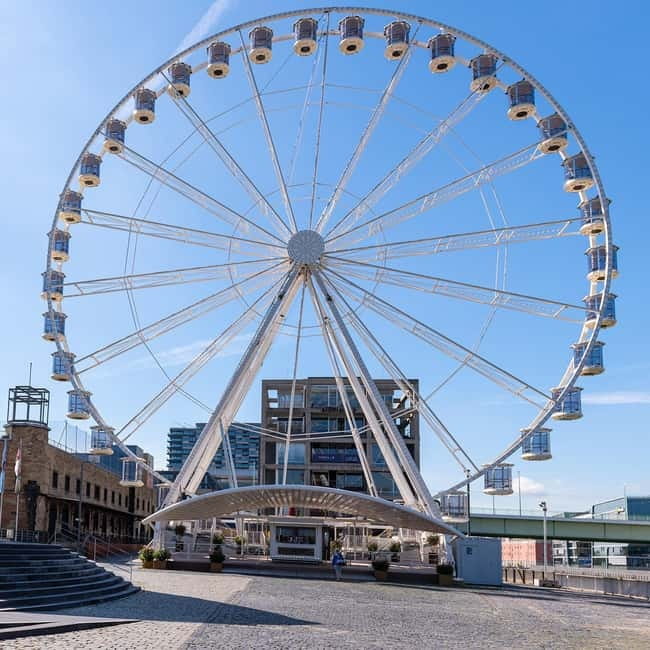 Cologne: Ferris Wheel in front of the Chocolate Museum - Colognes Iconic Ferris Wheel in Front of the Chocolate Museum