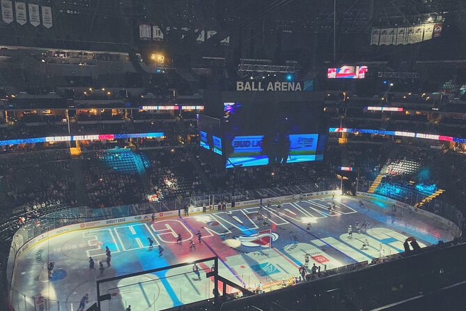 Colorado Avalanche Ice Hockey Game at Ball Arena - Limitations of This Experience