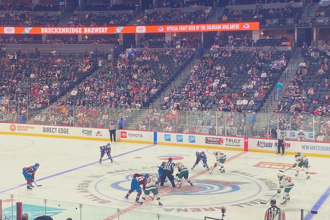 Colorado Avalanche Ice Hockey Game at Ball Arena - The Venue’s Accessibility and Atmosphere