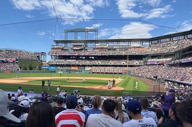 Colorado Rockies Baseball Game Ticket at Coors Field - The Rocky Mountain Views Enhance the Ballpark Experience