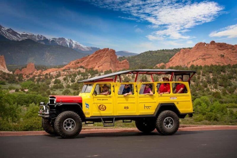 Colorado Springs: Garden of the Gods and Foothills Jeep Tour - Exploring North Cheyenne Canyon and Helen Hunt Falls