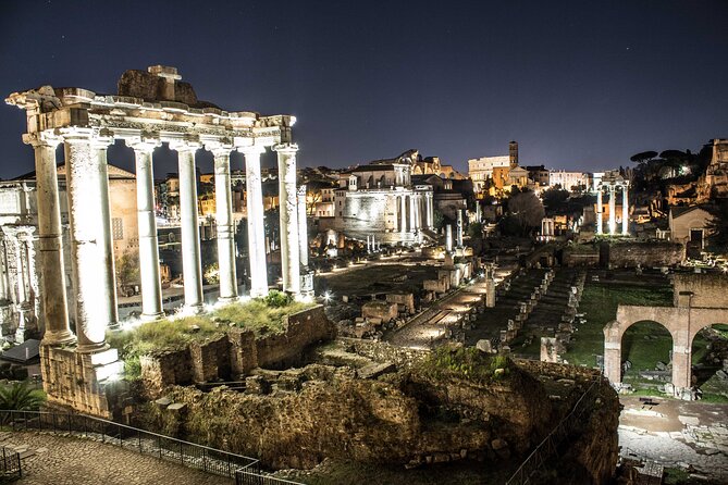 Colosseum & Ancient Rome by Night Guided Walking Tour - Discover Rome’s Ancient Landmarks on a Nighttime Walk with a Skilled Guide