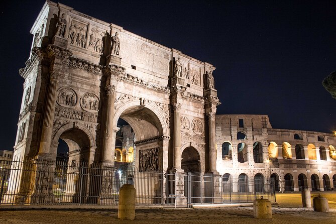Colosseum & Ancient Rome by Night Guided Walking Tour - The Experience of a Nighttime Walk Through Rome’s Ruins