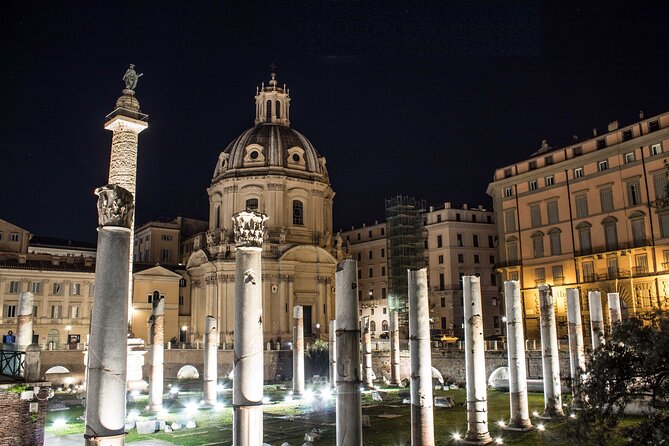 Colosseum & Ancient Rome by Night Guided Walking Tour - Logistics and Meeting Details